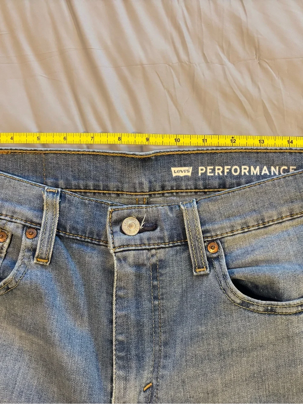 Levi’s Performance jeans light wash 502 32x32